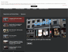 Tablet Screenshot of cortogenia.es